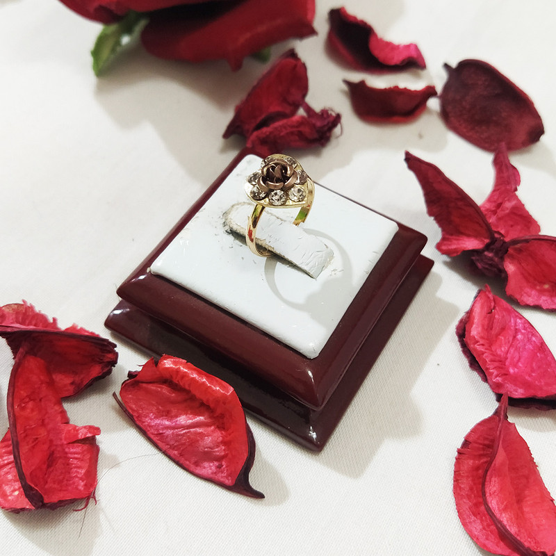 انگشتر دخترانه سلین کالا مدل قلب ce-As22