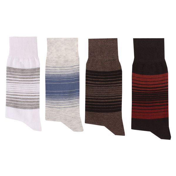 جوراب مردانه مدل A05 مجموعه 4 عددی جوراب مردانه مدل A05 مجموعه 4 عددی