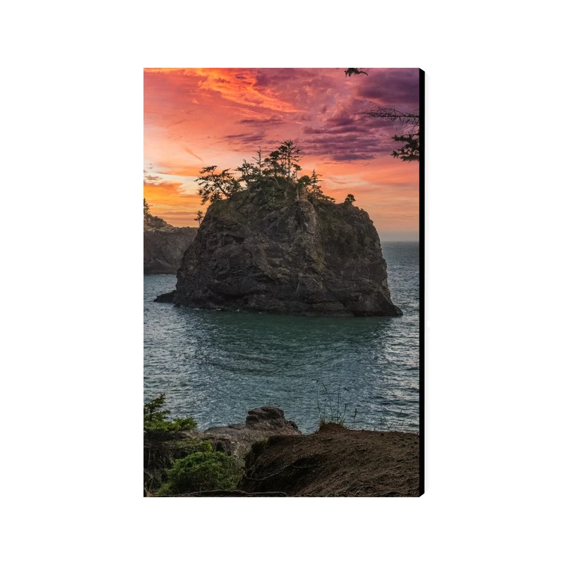 تابلو شاسی عرش مدل فانتزی منظره ساحل و دریا کد As4508