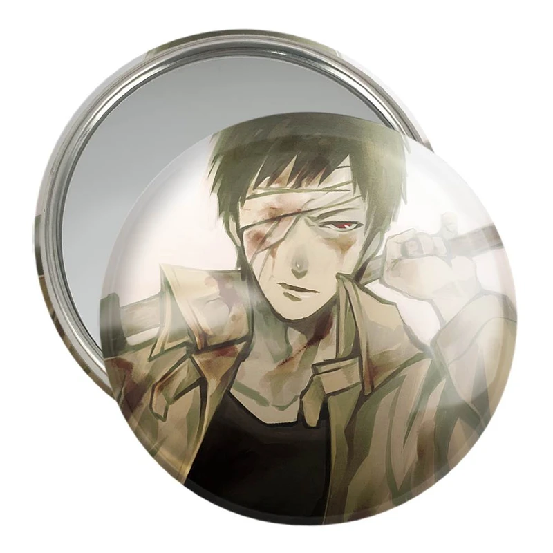 آینه جیبی خندالو مدل زامبی انیمه مرد تک مشتی One Punch Man  کد 11364