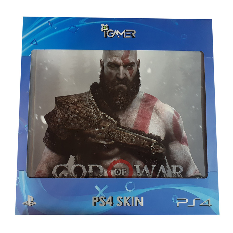 برچسب پلی استیشن ۴ مدل GOD OF WAR