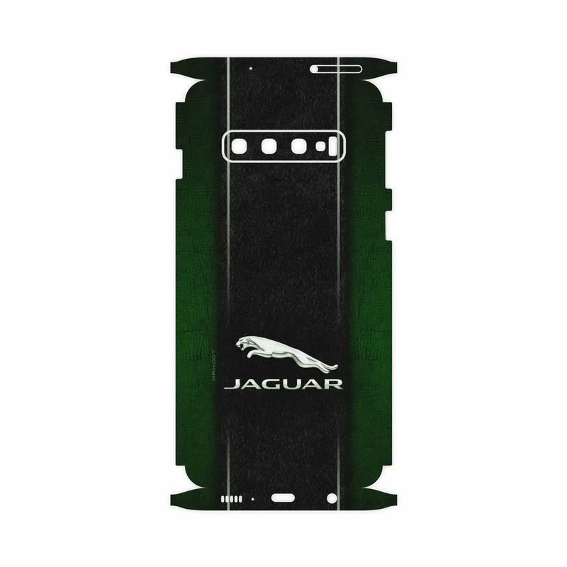 برچسب پوششی ماهوت مدل Jaguar Cars-FullSkin مناسب برای گوشی موبایل سامسونگ Galaxy S10