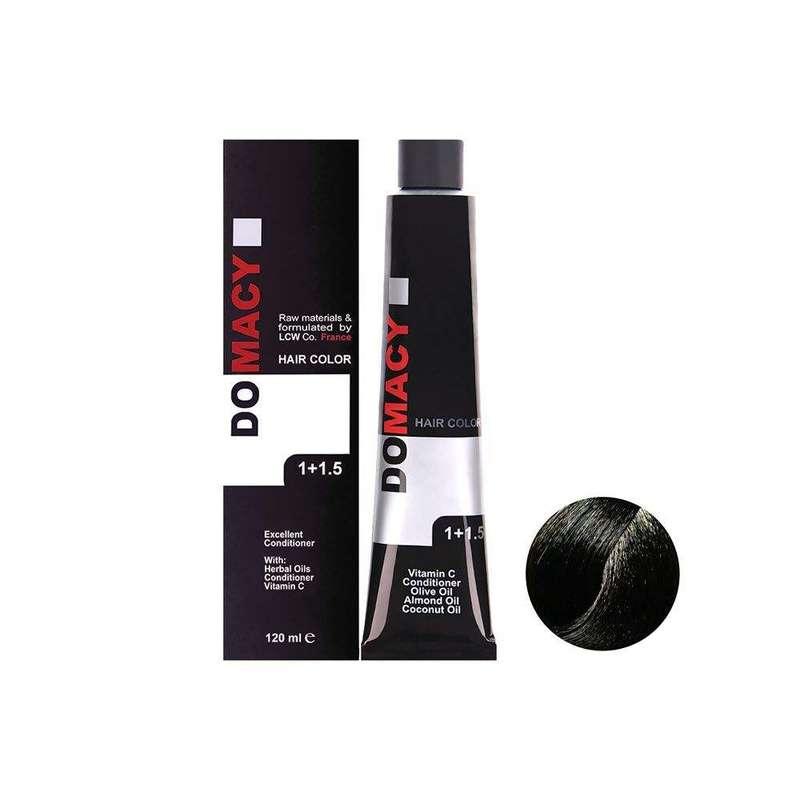 رنگ مو دوماسی سری طبیعی شماره 3.00 حجم 120 میلی لیتر رنگ قهوه ای تیره اکسترا رنگ مو دوماسی سری طبیعی شماره 3.00 حجم 120 میلی لیتر رنگ قهوه ای تیره اکسترا