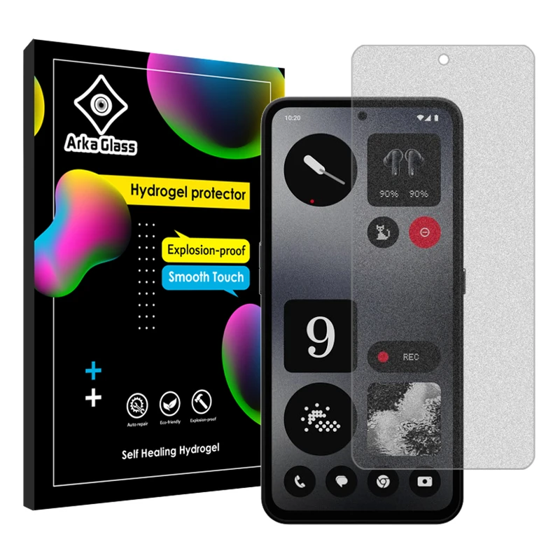 محافظ صفحه نمایش مات آرکا گلس مدل Tough مناسب برای گوشی موبایل ناتینگ CMF Phone 1