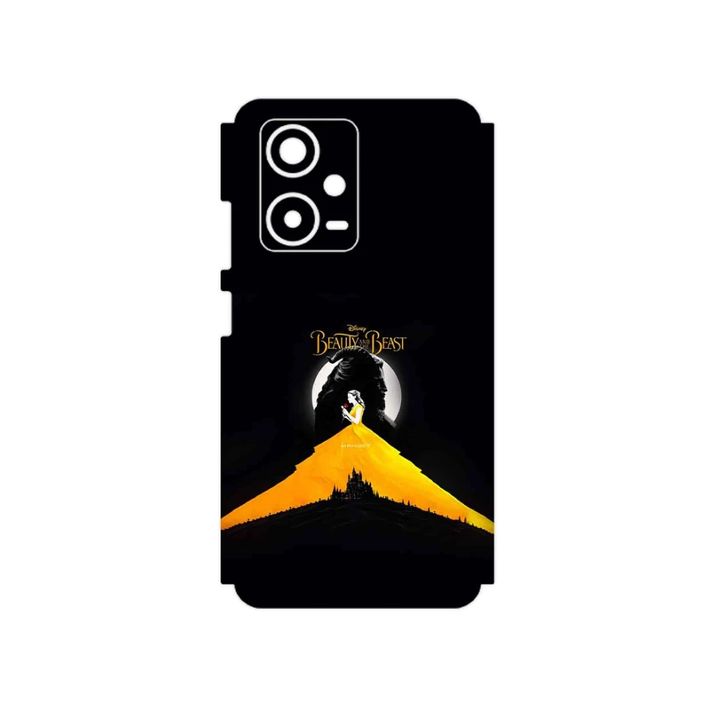 برچسب پوششی ماهوت مدل Beauty and the Beast مناسب برای گوشی موبایل شیائومی Redmi Note 12 Pro Plus