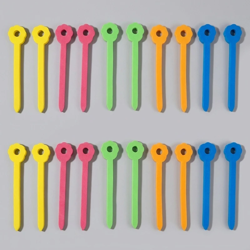 بیگودی مو مدل فومی کد 10mm بسته 20 عددی