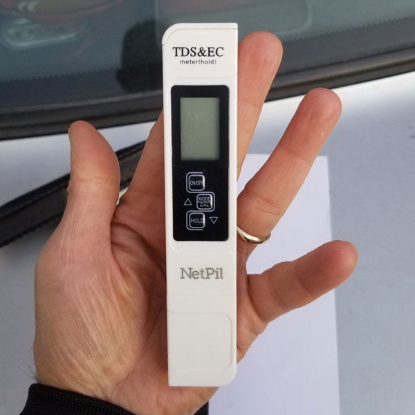 هدایت سنج و سختی سنج نت پیل مدل ec tds هدایت سنج و سختی سنج نت پیل مدل ec tds