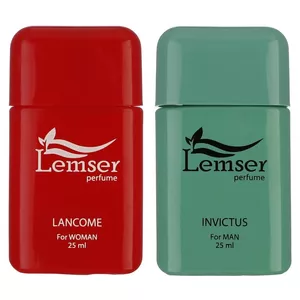 عطر جیبی لمسر مدل Invictus - LANCOME حجم 25 میلی لیتر مجموعه دو عددی