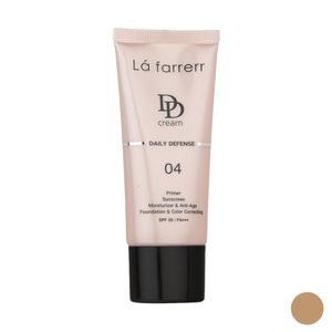 دی دی کرم رنگی لافارر SPF30 مدل 04 مناسب انواع پوست حجم 33 میلی لیتر