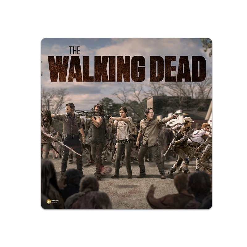 ماوس پد هومرو مدل NX617 طرح The Walking Dead سایز 40x40 سانتی‌متر