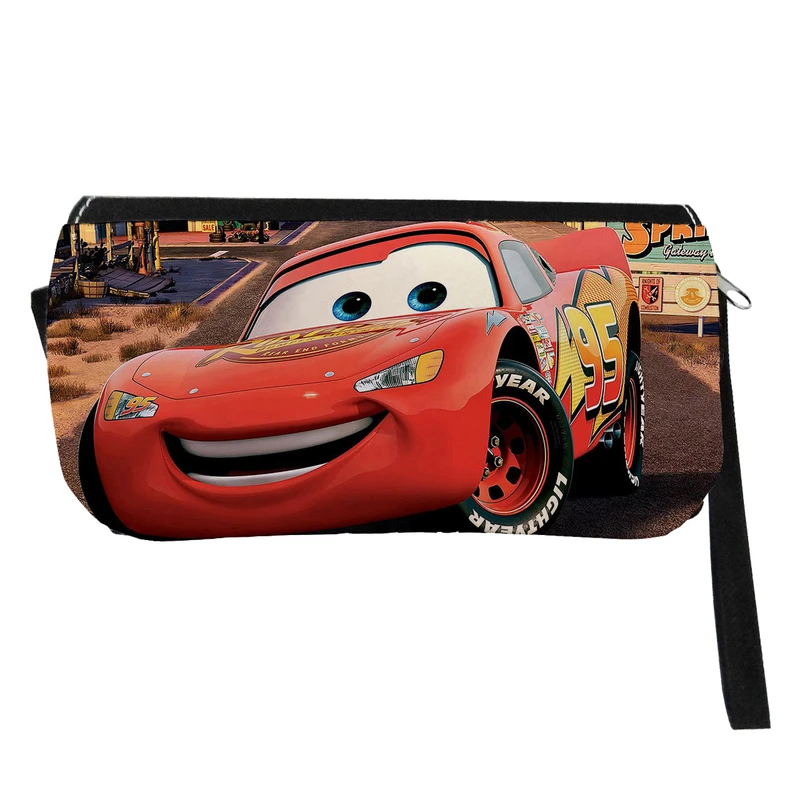   جامدادی طرح انیمیشن ماشینها مدل دو زیپ کد 169