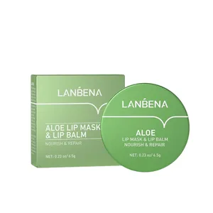 ماسک لب لانبنا مدل آلوئه ورا کد lb6160 وزن 6.5 گرم