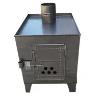 بخاری هیزمی مدل چهارگوش مینی