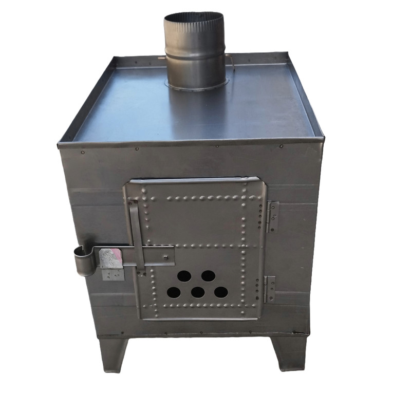 بخاری هیزمی مدل چهارگوش مینی