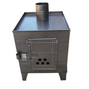 بخاری هیزمی مدل چهارگوش مینی