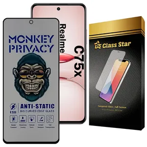 Glass Star AMPG Privacy Screen Protector Suitable For Realme C75x