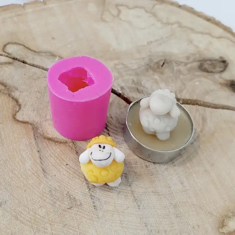 قالب شمع مدل گوسفند وارمری