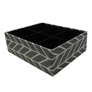 ارگانایزر هوم اند لایف مدل جعبه آریگو 6 خانه طرح دار کد 040007