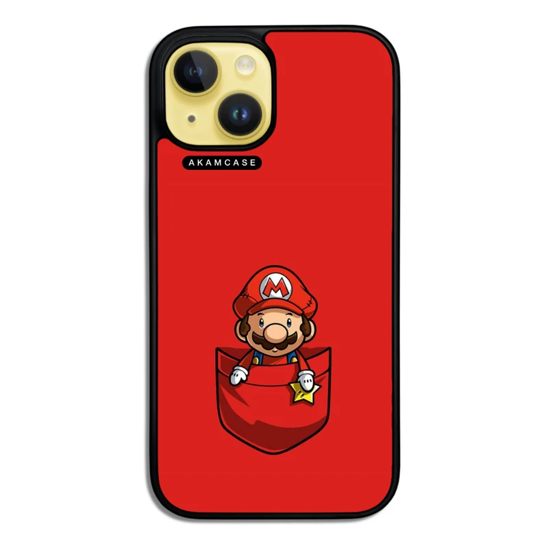 کاور آکام مدل AMC-WA15-SUPER MARIO3 مناسب برای گوشی موبایل اپل iPhone 15