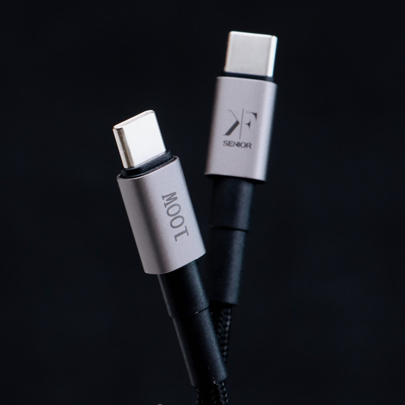 کابل تبدیل USB-C کی اف سنیور مدل S12 طول 1.2 متر