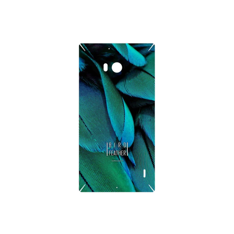 برچسب پوششی ماهوت مدل Green Feather مناسب برای گوشی موبایل نوکیا Lumia 930
