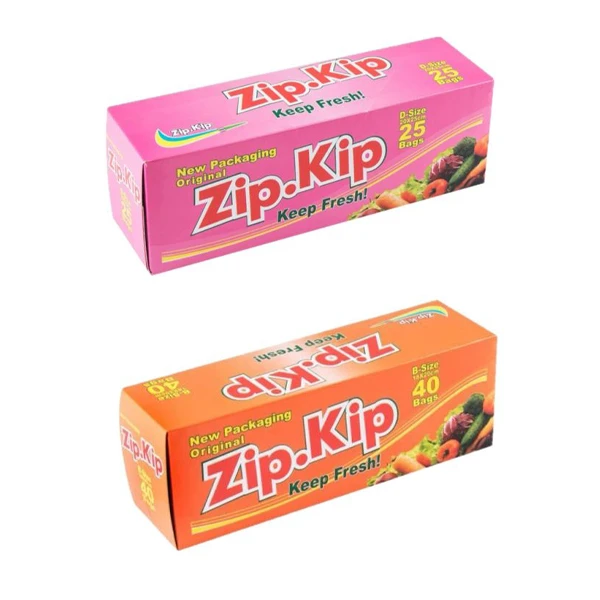 کیسه زیپ دار زیپ کیپ مدل B/D - 2 مجموعه دو عددی 