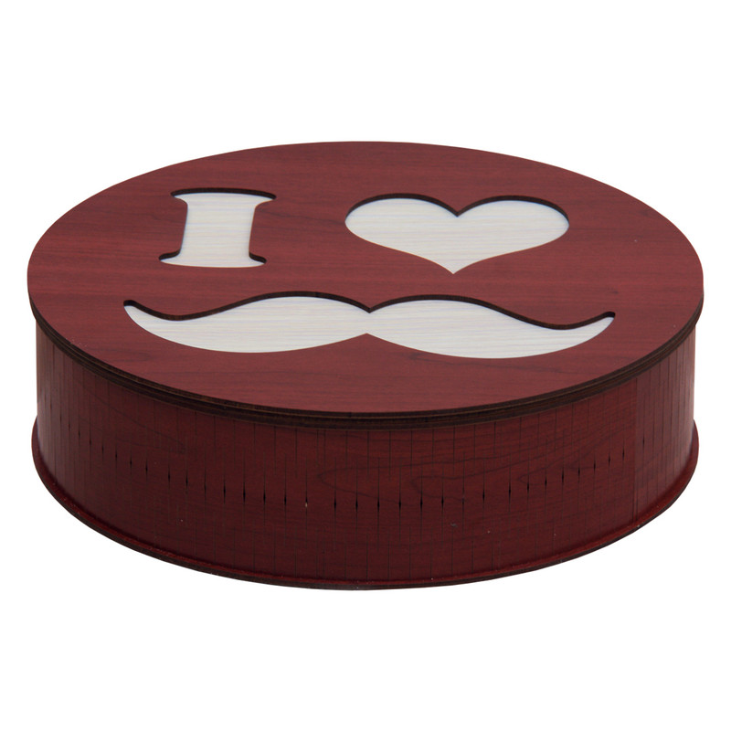 جعبه هدیه اس ای دکور طرح سبیل مدل 07 