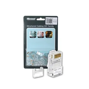 کانکتور RJ45 Cat6 میکرونت مدل SP1113 بسته 20 عددی