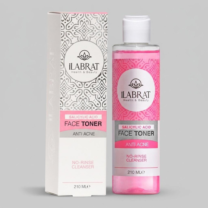 تونر پاک‌کننده صورت ایلابرت مدل سالیسیلیک اسید مناسب برای پوست چرب حجم 210 میلی‌لیتر