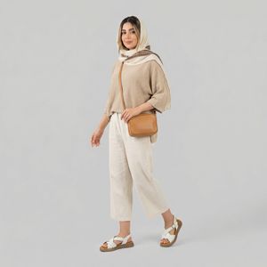 صندل زنانه چرم وحید مدل ایفل