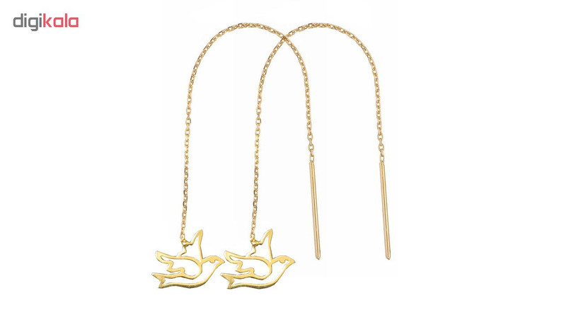 گوشواره طلا 18 عیار زنانه نازنین کد GR503