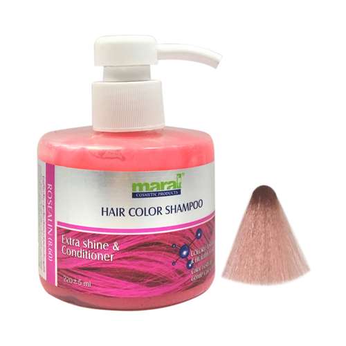 شامپو رنگساژ مارال مدل Rosealin شماره 8.60 حجم 220 میلی لیتر