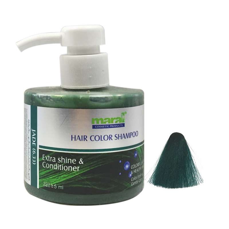 شامپو رنگساژ مارال مدل Jade شماره 6.33 حجم 220 میلی لیتر
