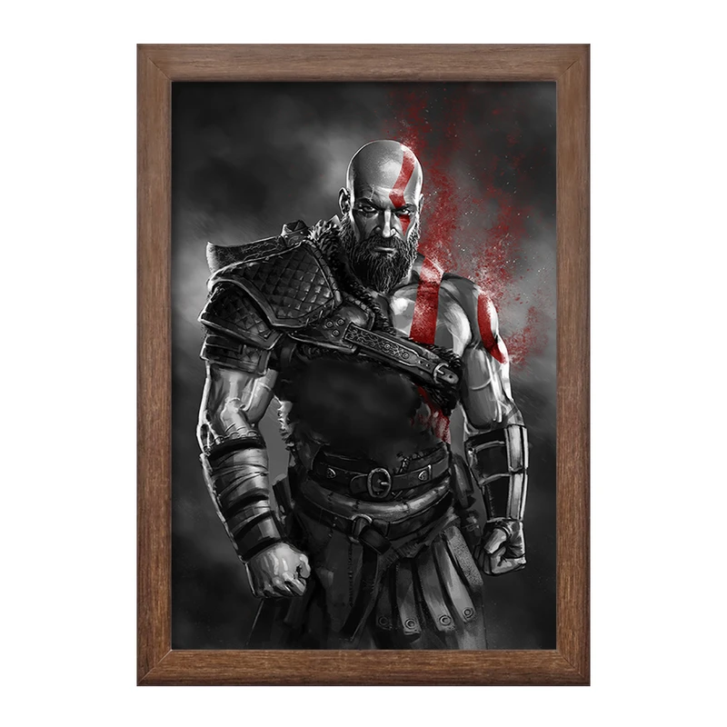 تابلو خندالو طرح خدای جنگ God Of War  کد 4854