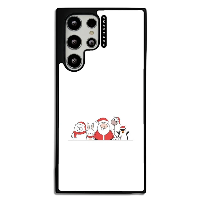 کاور آکام مدل AMC-WSGS22U-CHRISTMAS-12 مناسب برای گوشی موبایل سامسونگ Galaxy S22 Ultra