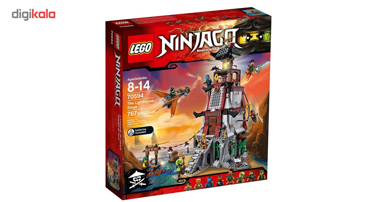 لگو سری Ninjago مدل The Lighthouse Siege 70594