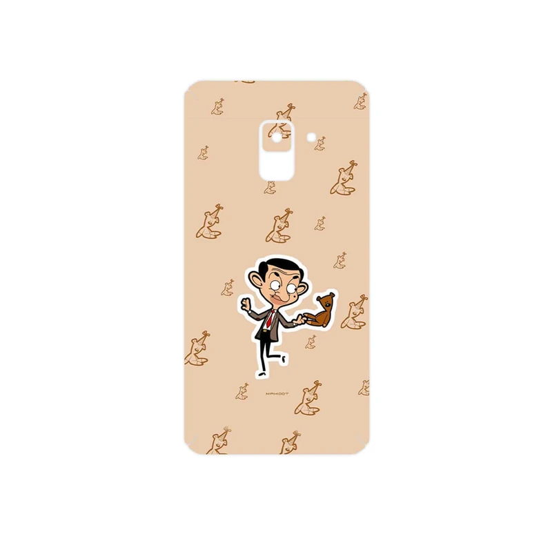 برچسب پوششی ماهوت مدل Mr.Bean مناسب برای گوشی موبایل سامسونگ Galaxy A8 2018