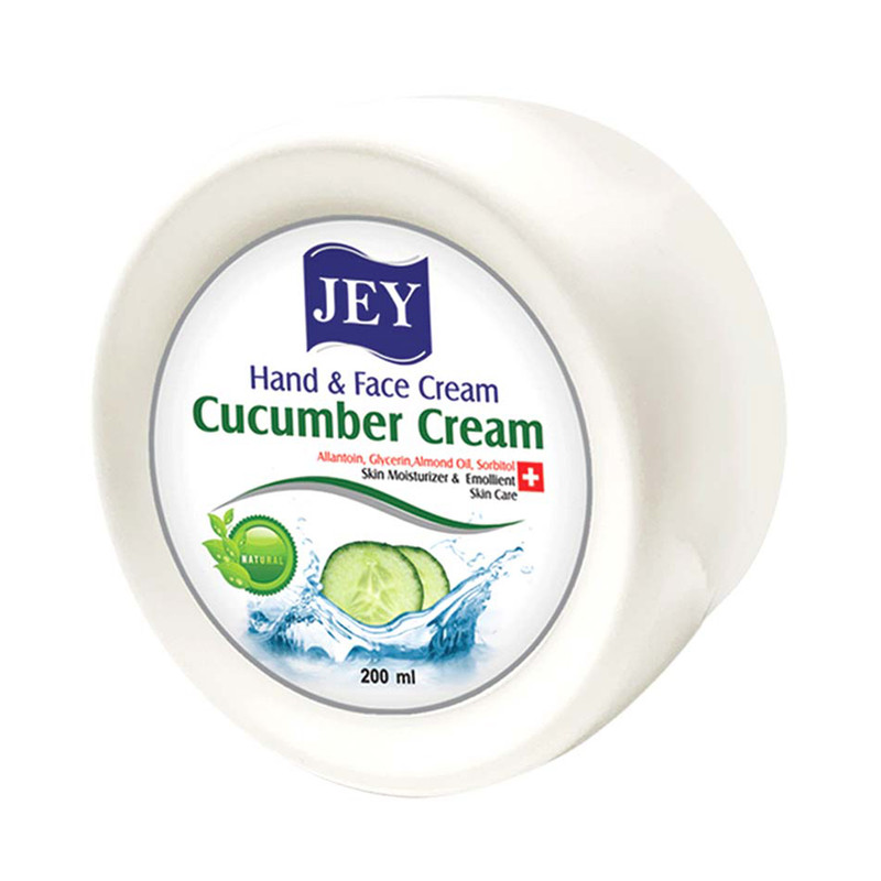 کرم مرطوب کننده جی مدل cucumber cream حجم 200 میلی لیتر