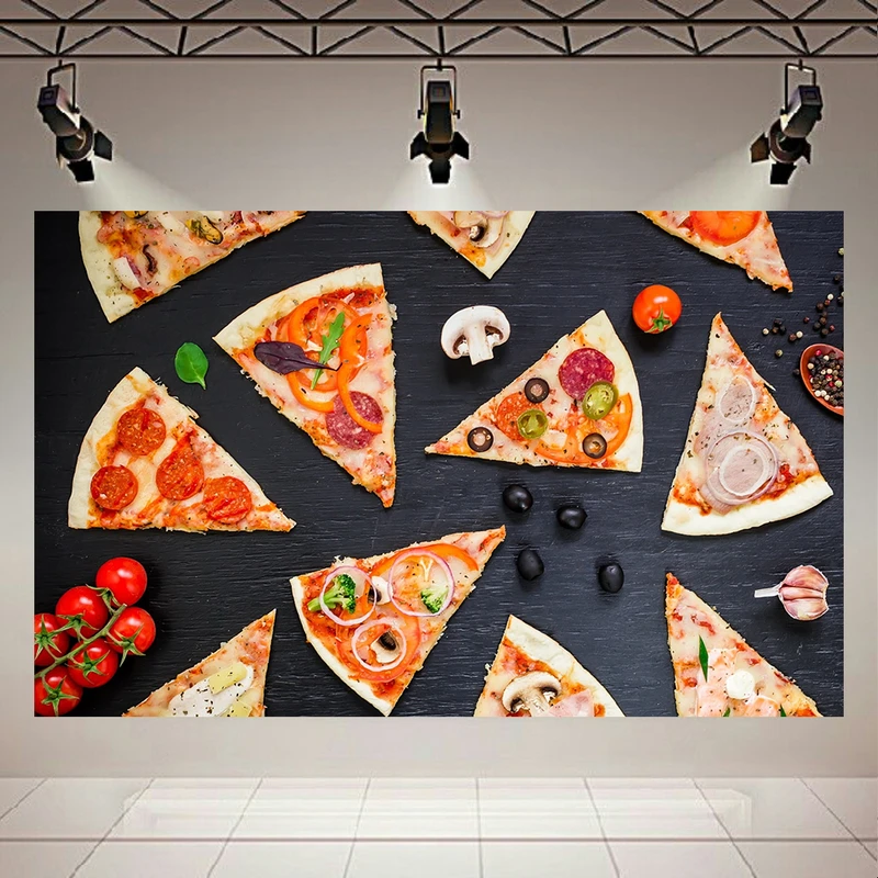 استیکر طرح فست فود مدل اسلایس پیتزا کد AR2095