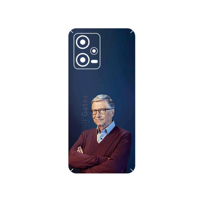 برچسب پوششی ماهوت مدل Bill_Gates مناسب برای گوشی موبایل شیائومی Redmi Note 12 5G