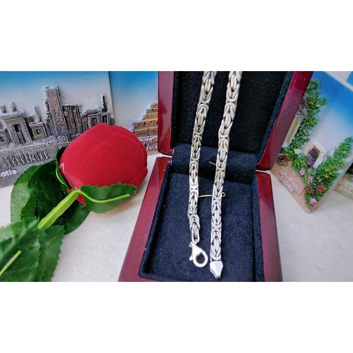 زنجیر نقره مردانه مدل g-1941
