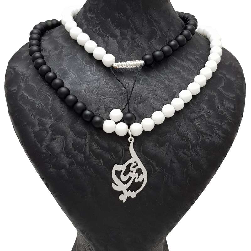 گردنبند نقره طرح اسم امیر عباس کد FTB 56 گردنبند نقره طرح اسم امیر عباس کد FTB 56