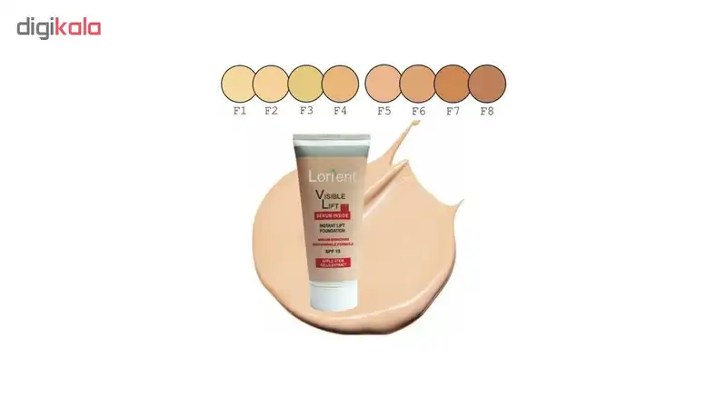 کرم پودر لورینت مدل Visible Lift شماره F2