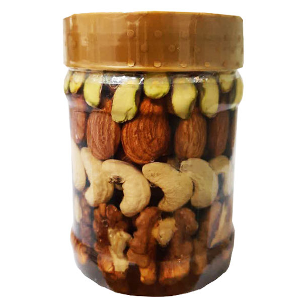 عسل معجون چهار مغز سالمین - 450 گرم