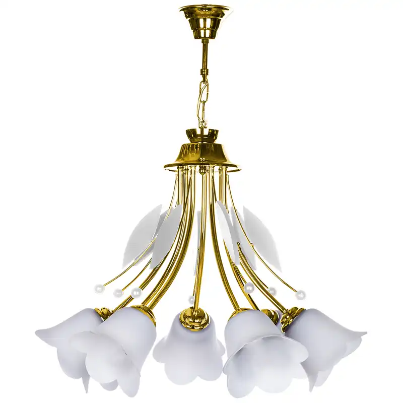 لوستر چشمه نور 7 شعله کد 2540/7WT