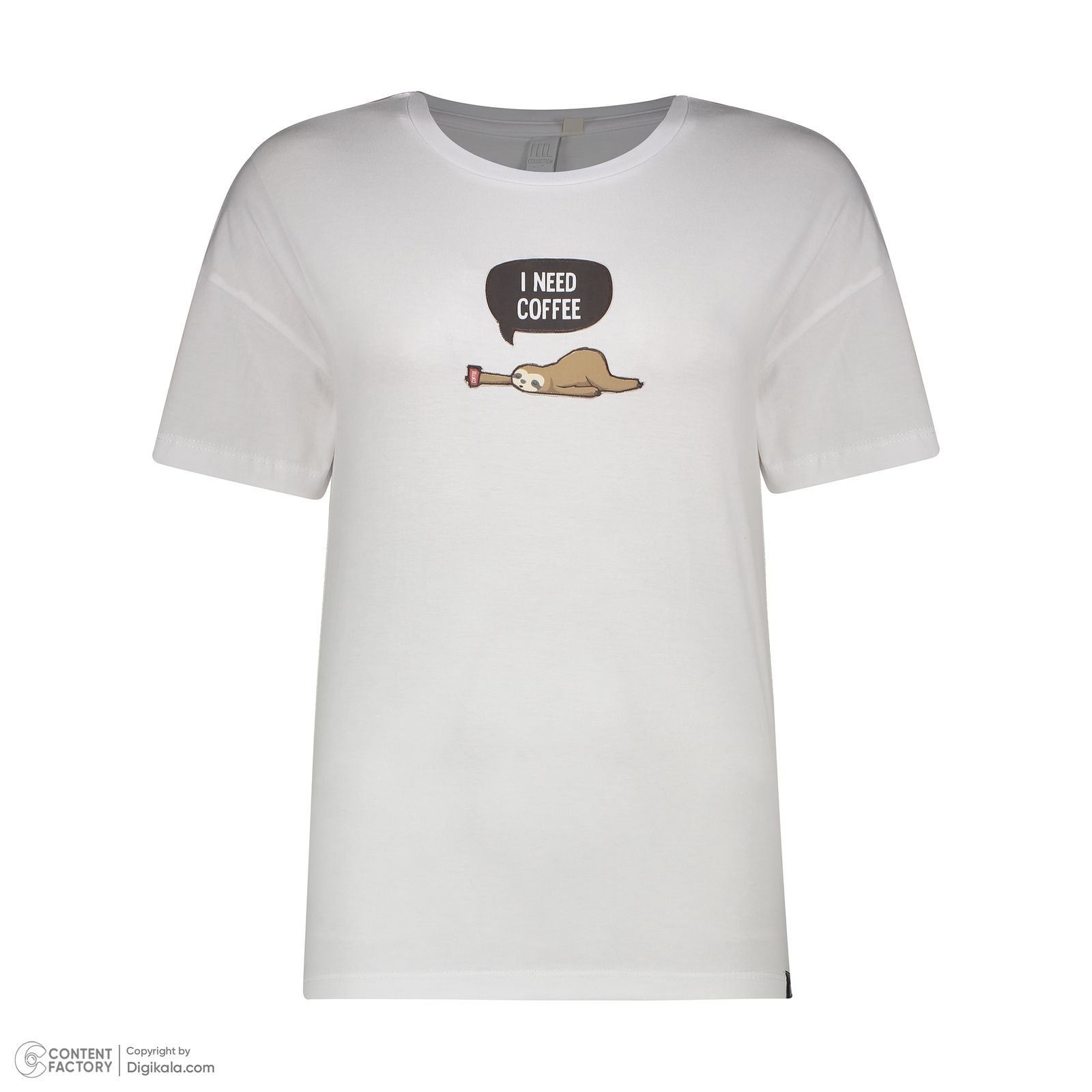 تی شرت آستین کوتاه زنانه فیل مدل WT-2025-5 -  - 4