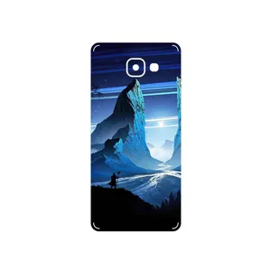 MAHOOT Blue Mountains Digital Art Cover Sticker for Samsung Galaxy A7 2016