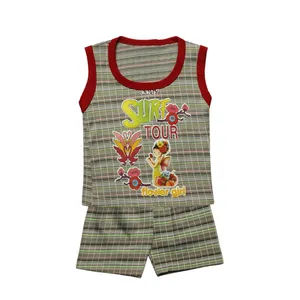 ست تاپ و شلوارک بچگانه مدل T60