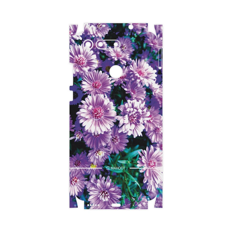 برچسب پوششی ماهوت مدل Purple-Flower-FullSkin مناسب برای گوشی موبایل آنر View 20