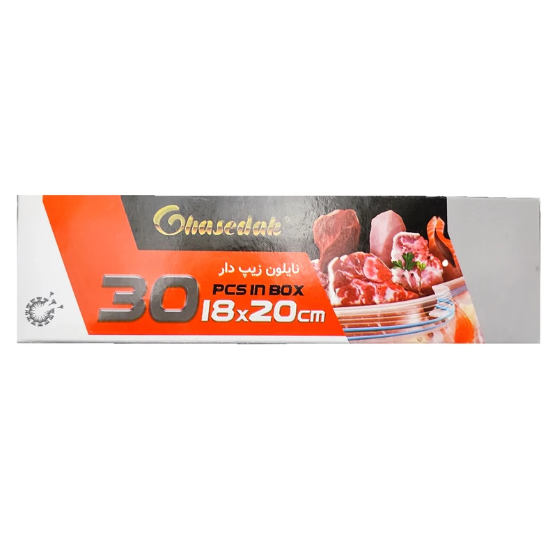 کیسه زیپ دار مدل قاصدک کد D_1229 بسته 30 عددی